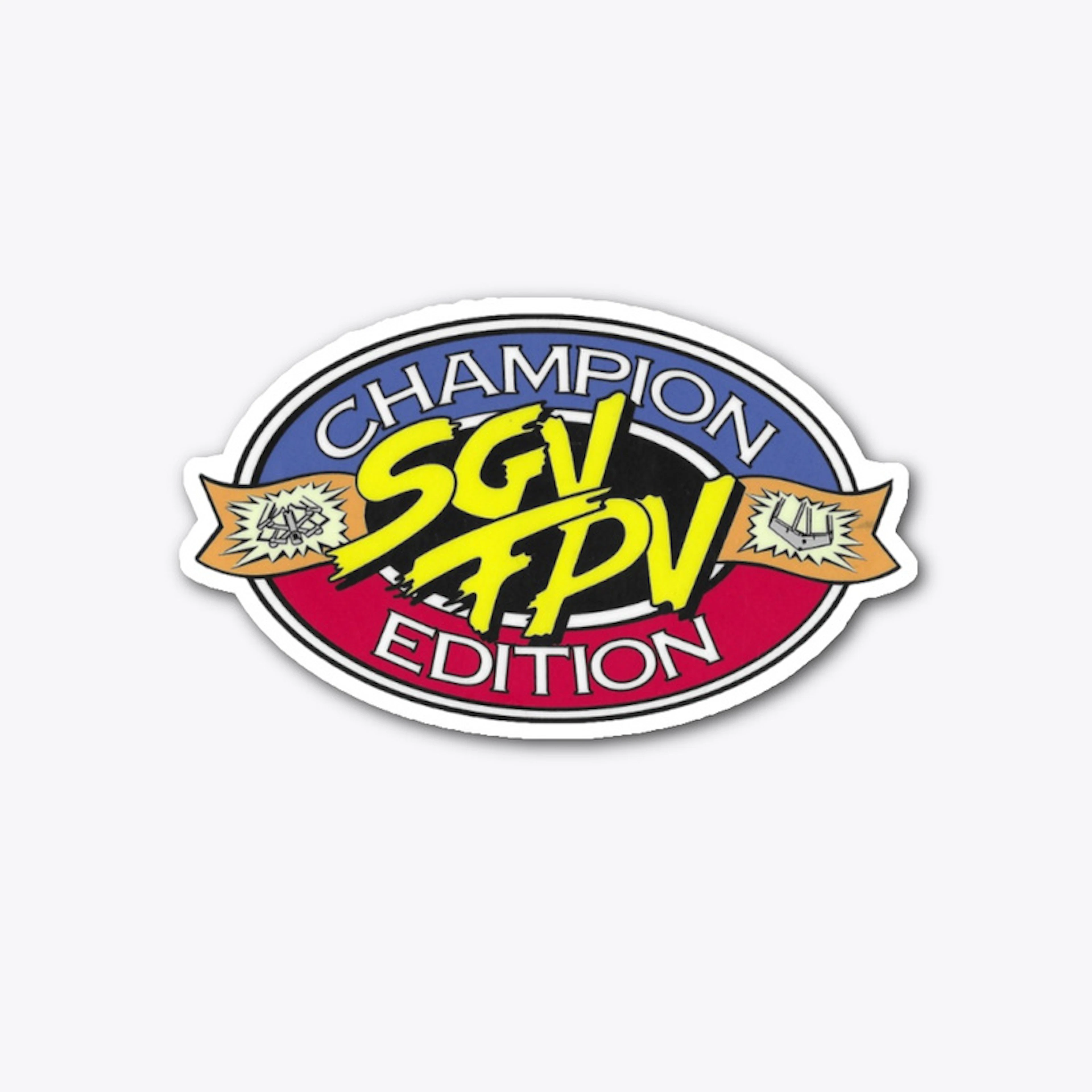 SGVFpv Champion Stickers