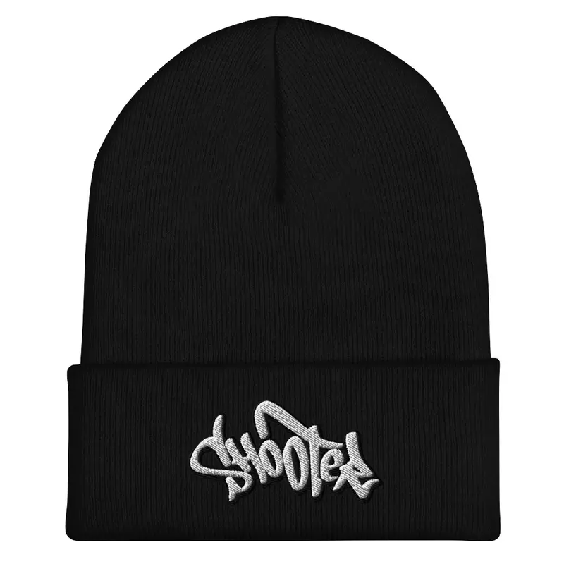 Shooter Beanie black and white